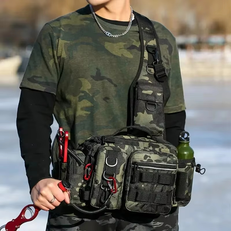 Fishing Belt - Torba taktyczna outdoorowa na pas, do