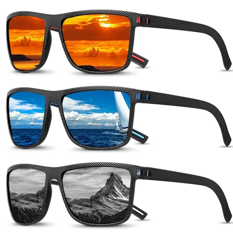 Fishing Sunglasses Polarized - 1/2 sztuki okularów przeciwsłonecznych dla mężczyzn