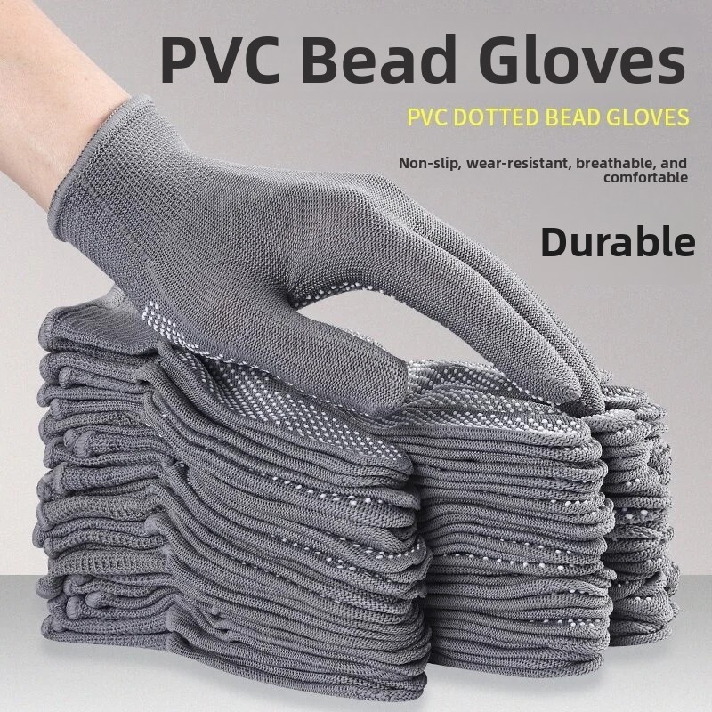 Fishing Gloves - Grube, plastikowe rękawice robocze z antypoślizgową