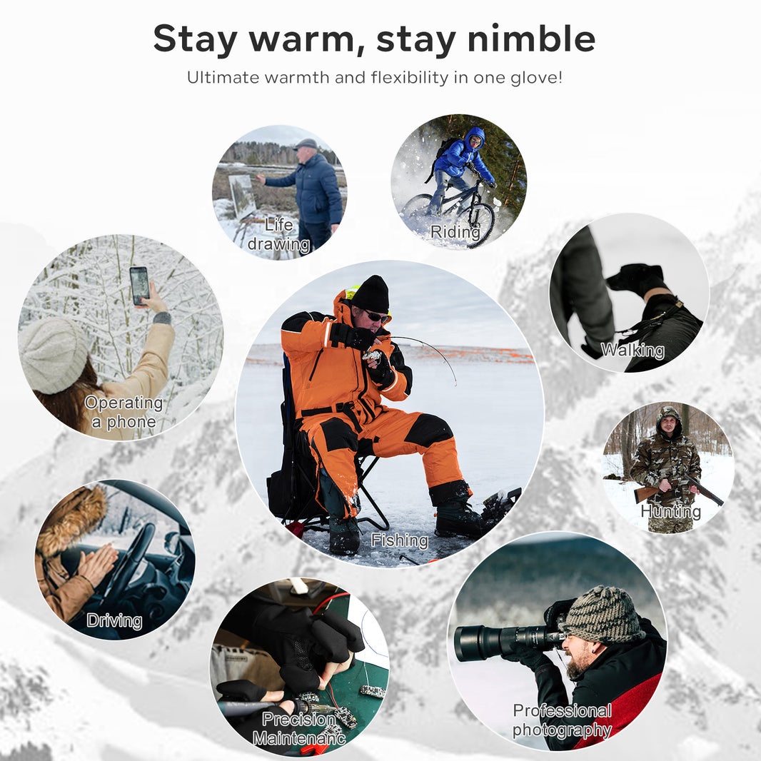 Rękawice wędkarskie outdoorowe – Fishing Gloves recenzja i cena