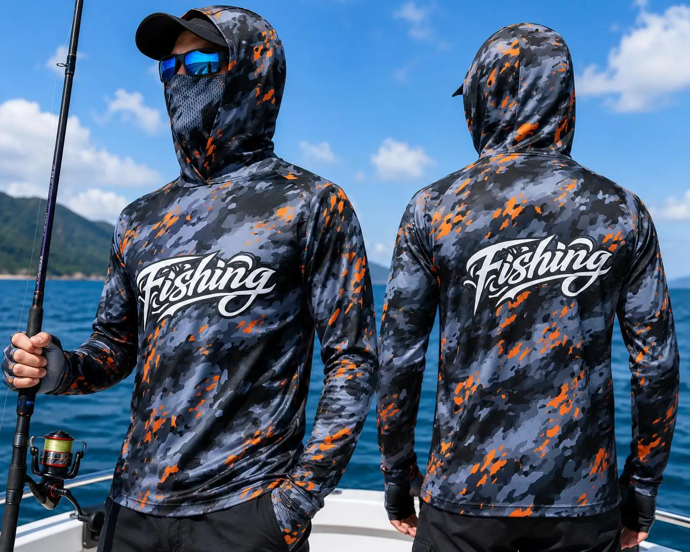 Męska koszulka z kapturem do w – Fishing Shirt Uv Protection recenzja i cena