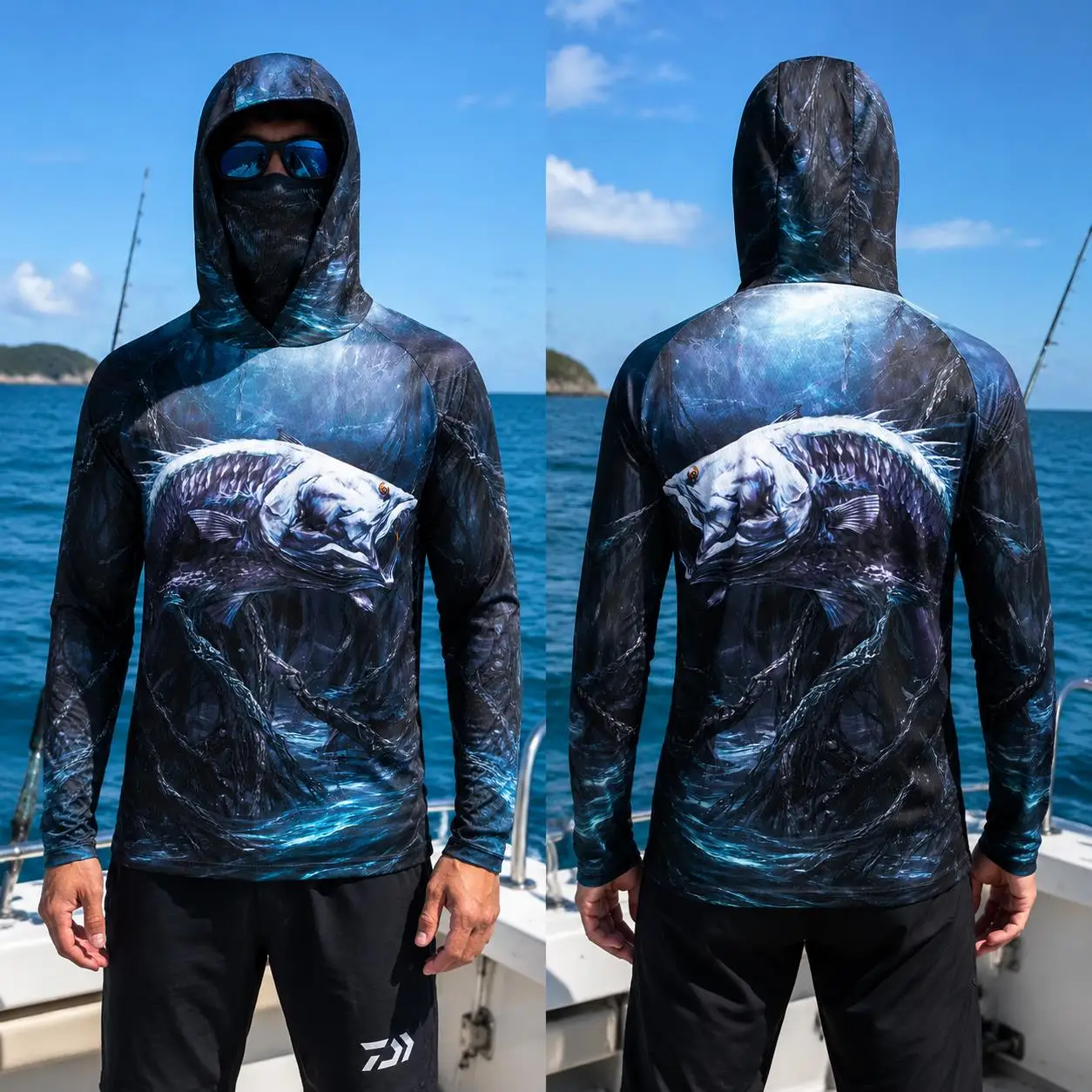 Męska koszulka z kapturem do w – Fishing Shirt Uv Protection recenzja i cena