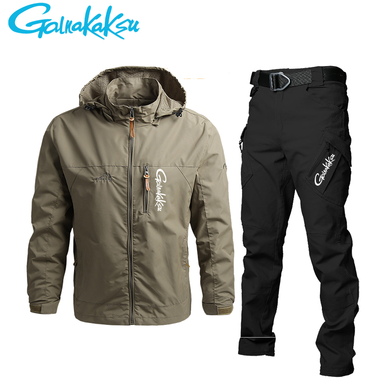Męska wodoodporna kurtka z kap – Fishing Rain Suit recenzja i cena