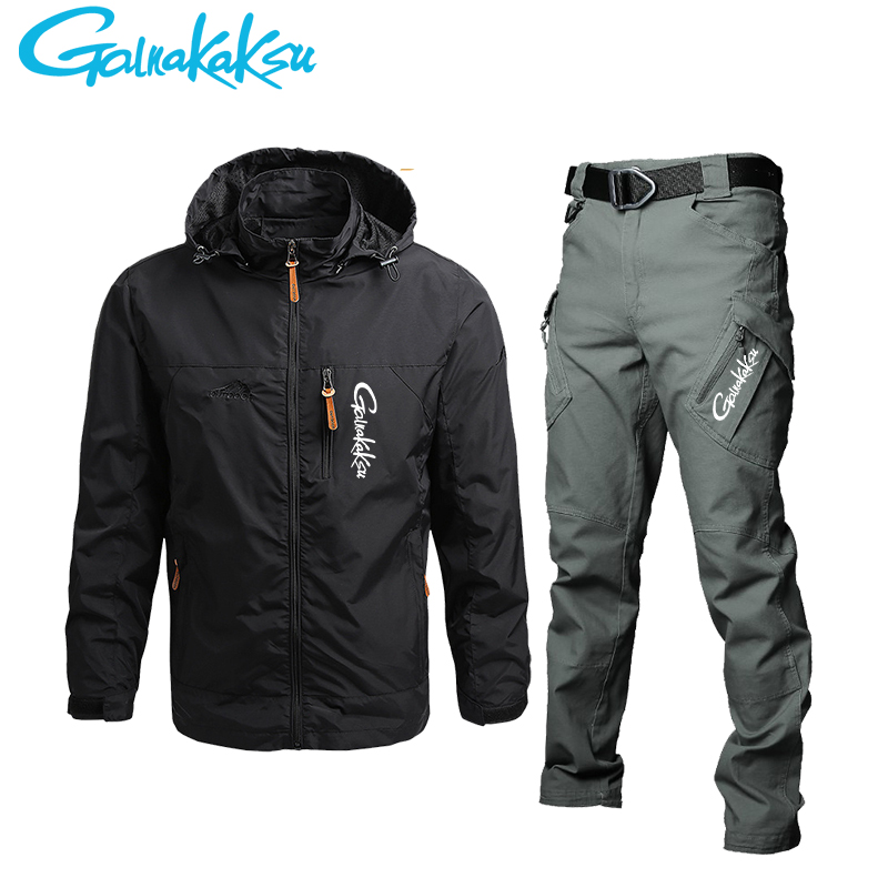 Męska wodoodporna kurtka z kap – Fishing Rain Suit recenzja i cena