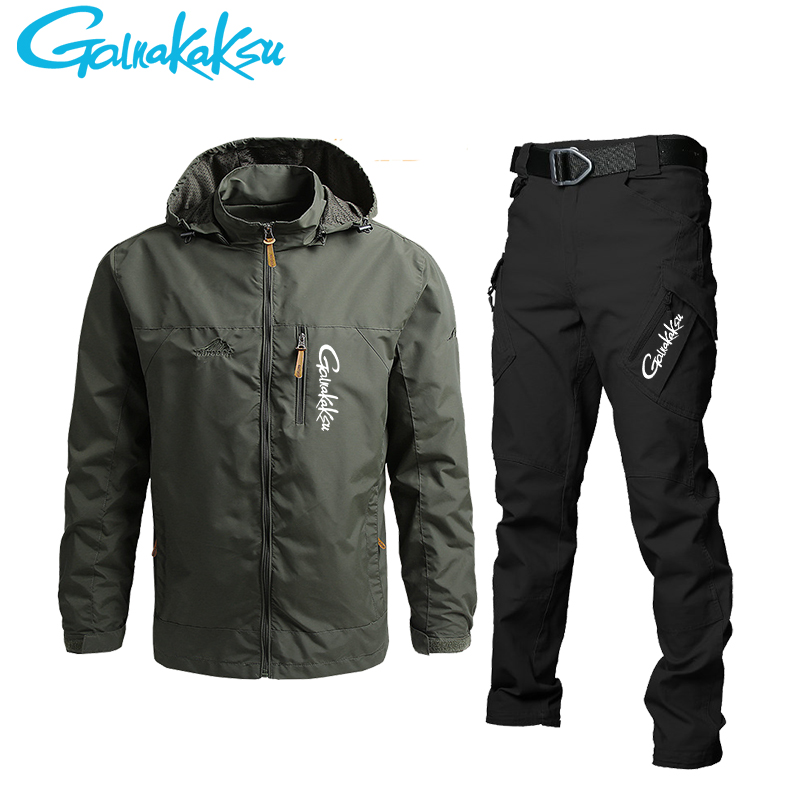Męska wodoodporna kurtka z kap – Fishing Rain Suit recenzja i cena