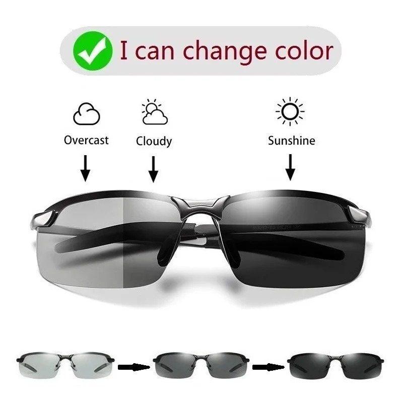 Męskie fotochromowe okulary pr – Fishing Sunglasses Polarized recenzja i cena